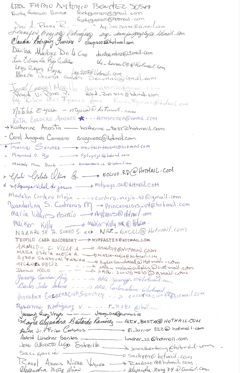 Carta Constituyente del Colegio de Arquitectos - Página 2