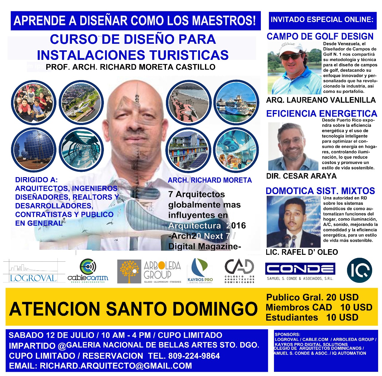 CURSO DE DISEÑO SOSTENIBLE PARA INSTALACIONES TURÍSTICAS